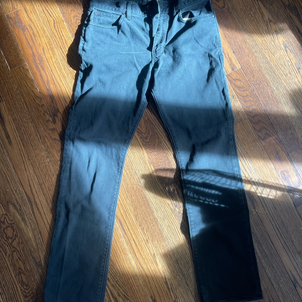 J. Crew black corduroy pants